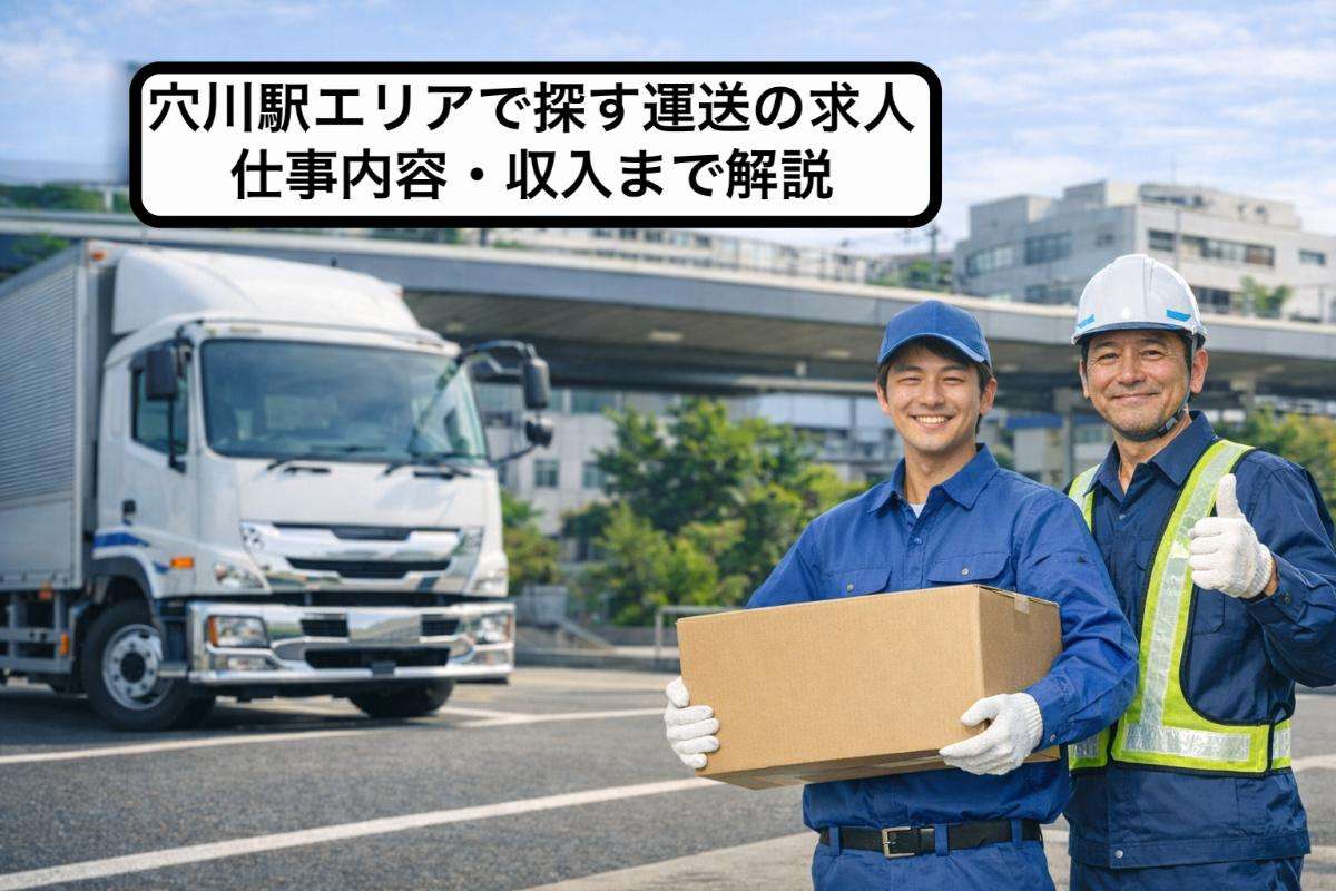 穴川駅エリアで探す運送の求人|仕事内容・収入まで解説